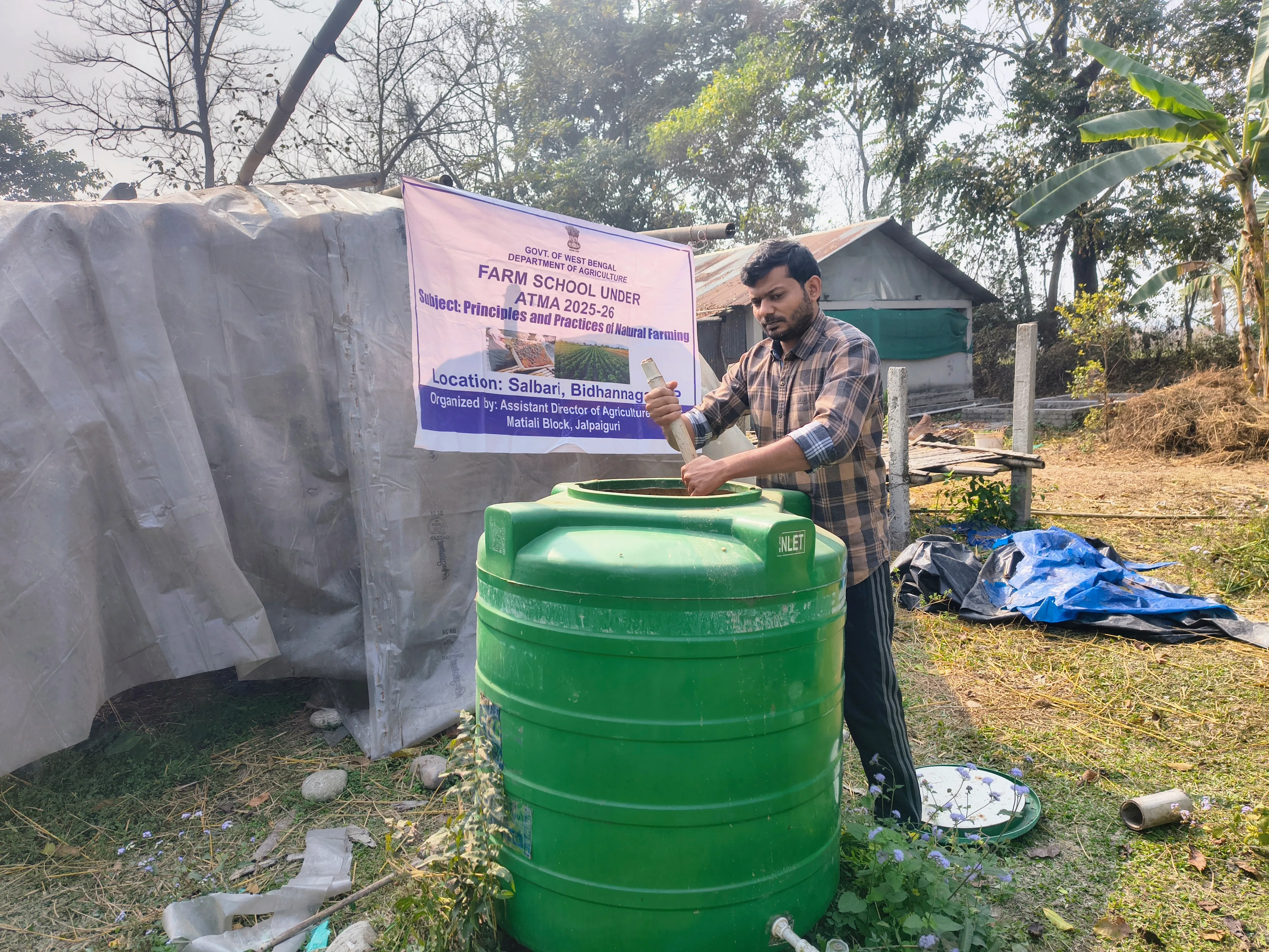 Natural farming workshop at Chetna Farm — 2 of 3